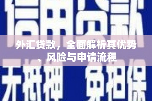 祁县外汇贷款，全面解析其优势、风险与申请流程