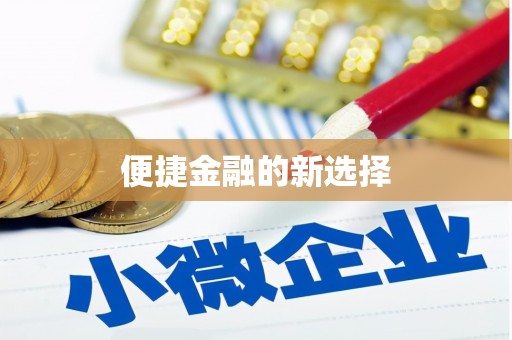 贵南便捷金融的新选择