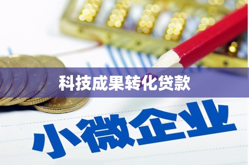 资阳科技成果转化贷款