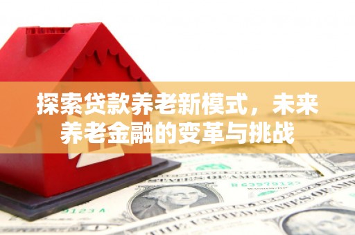 阳新探索贷款养老新模式，未来养老金融的变革与挑战