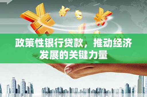 姑苏政策性银行贷款，推动经济发展的关键力量