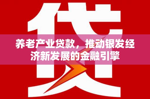 岳麓养老产业贷款，推动银发经济新发展的金融引擎