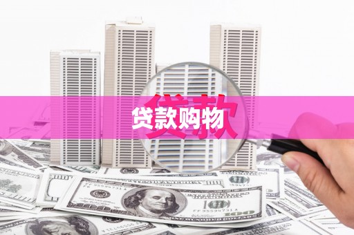 聊城贷款购物