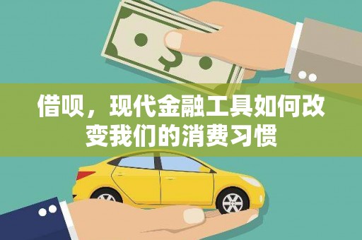 仑背借呗，现代金融工具如何改变我们的消费习惯