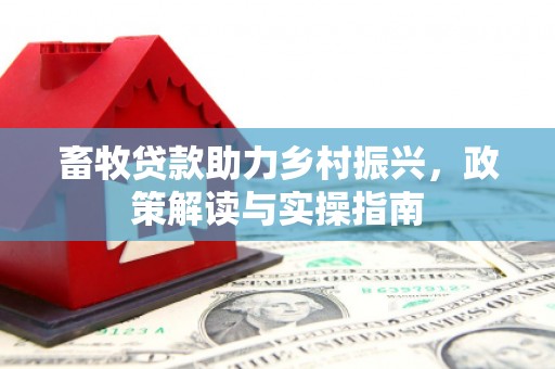 从江畜牧贷款助力乡村振兴，政策解读与实操指南