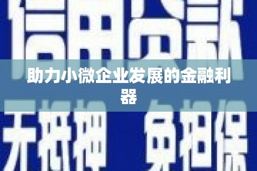 紫阳助力小微企业发展的金融利器